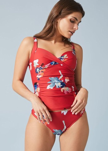 Phase Eight Monica Printini Swimwear Red/Multicolor Canada | ECMKRX-865